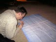 Marking out the outline