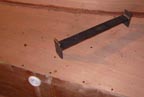 Lift engine mount and bilge exit