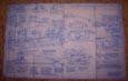 One sheet of the blueprints