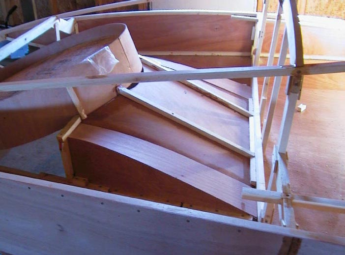 Lift duct rear shroud is finished at last!