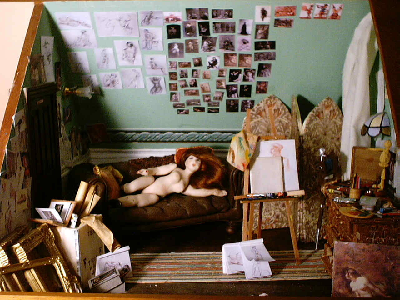 Visit the art studio