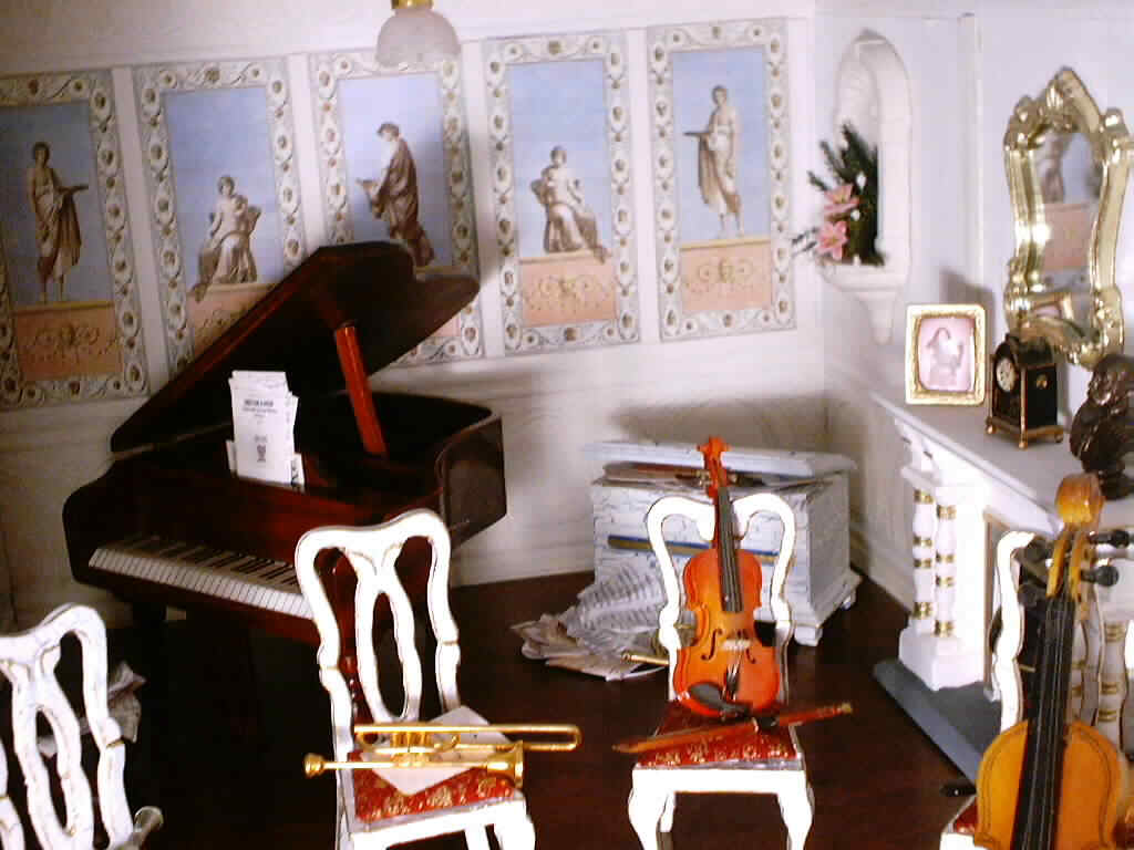 visit a selection of rooms