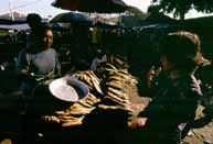 Exotic taste in the bazaars of Borneo
