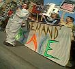 OAWM organised march in Tullamore, Ireland.