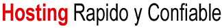 Hosting rapido y confiable