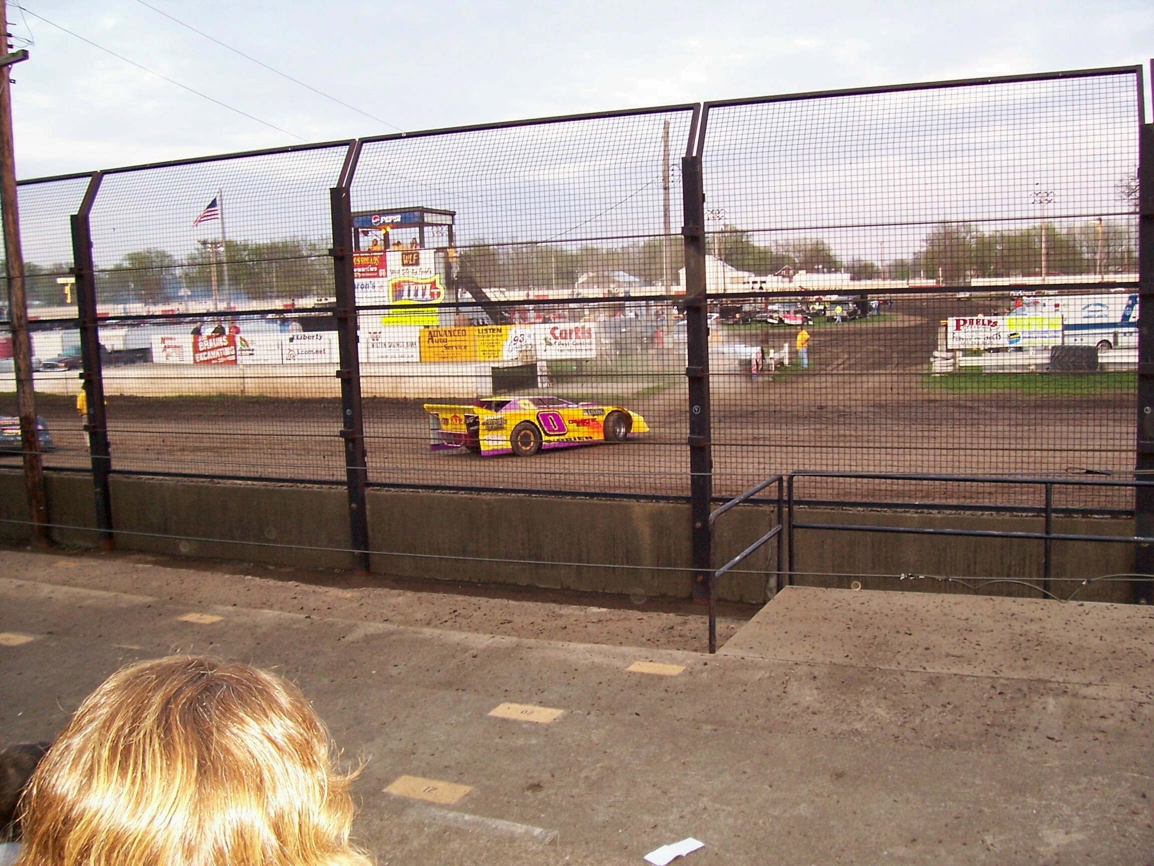 Stan Going into The pits