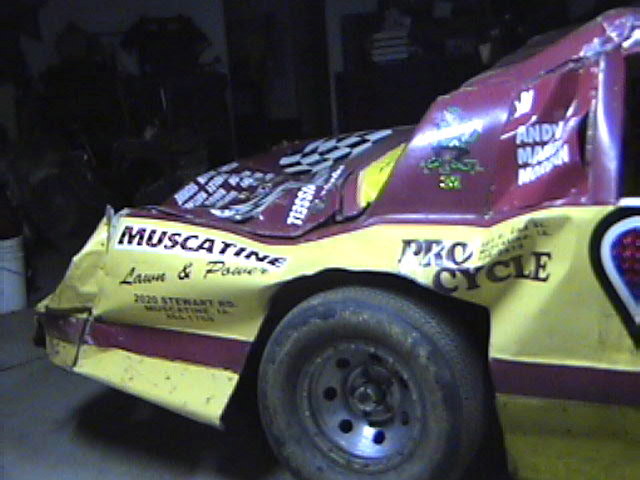 Car Landed On Top