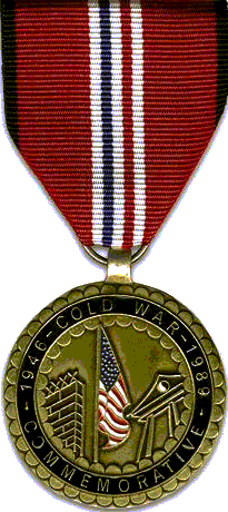 - Cold War Commemortive Medal -