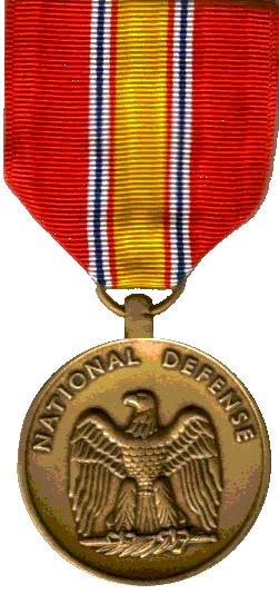 - National Defense Service Medal -