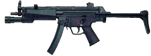 HK MP-5 .9mm with Sure-Fire