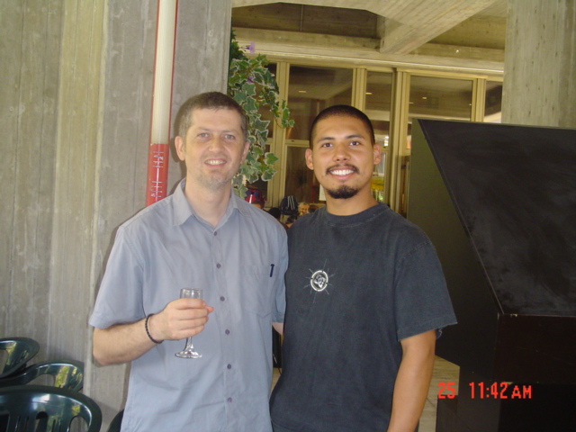 George Thompson and I