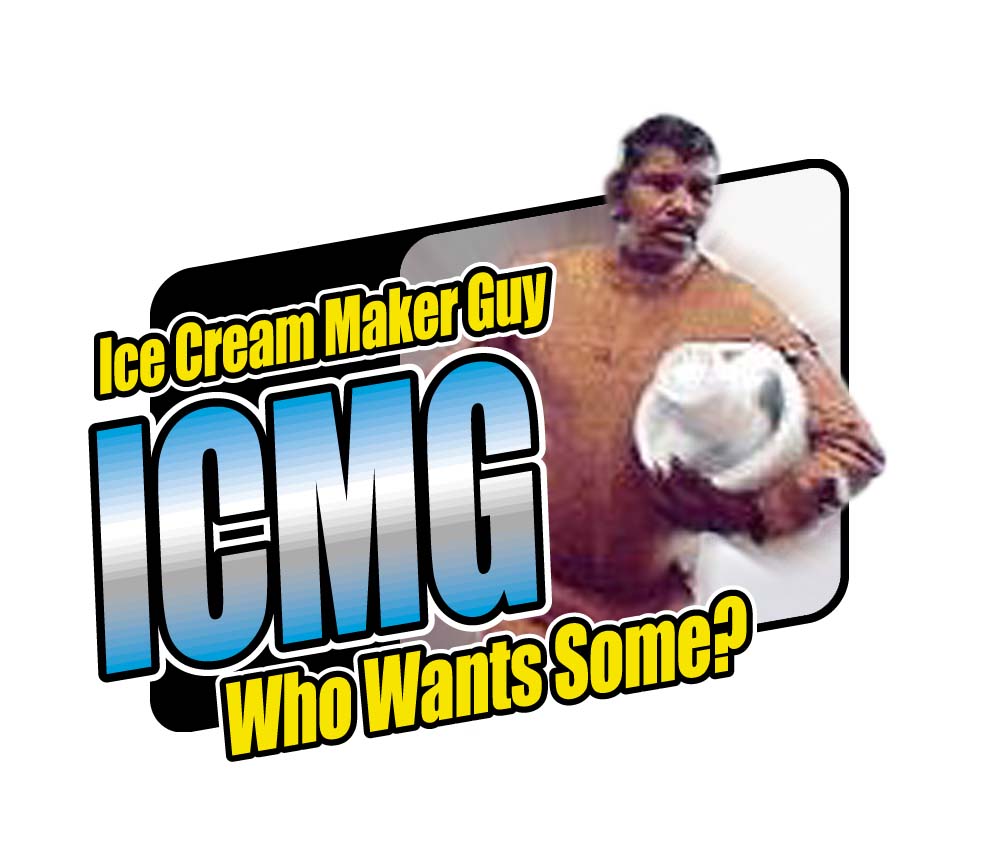 Official Ice Cream Maker Guy Logo
