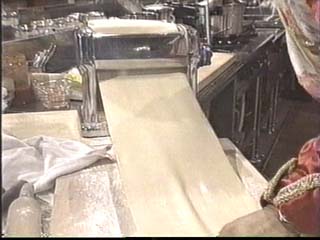 Kobe making pasta