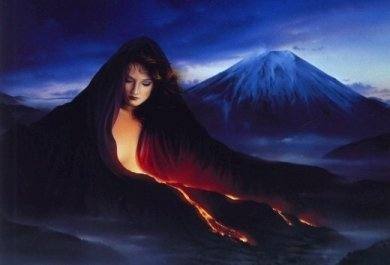 Erupting Forces Painting...copyrighted Jean Paul Avisse