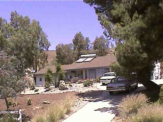 Front of the house