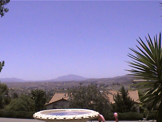 The view from the front porch