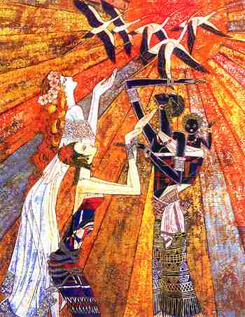 The Light of Human Right,1993, by Ding Shao Guang