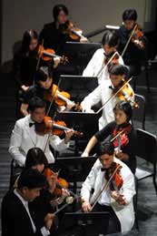 Photo of NUSSO taken during one of the concerts