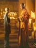 Peter e Caine no templo