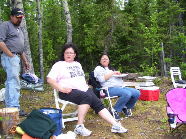 Eating fish @ weigh station