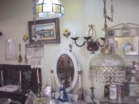 lustre de cristal antigo