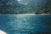 Praia brava de S&atilde;o Sebasti&atilde;o, vista do Mar