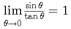 l&iacute;mite de sen x/tan x cuando x->0 es 1