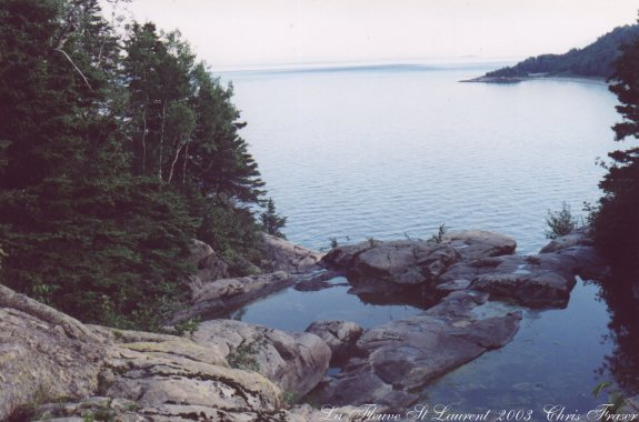 Crossing the Saguenay