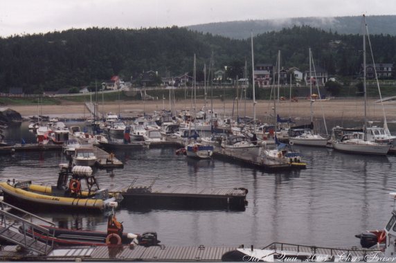 Tadoussac where the Saguenay meets the St Lawrence