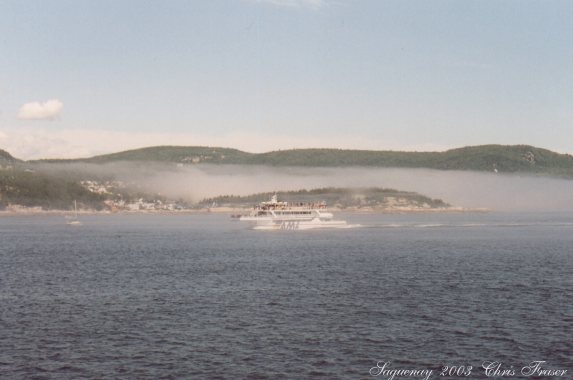 Crossing the Saguenay