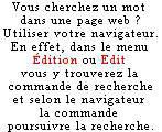 recherche