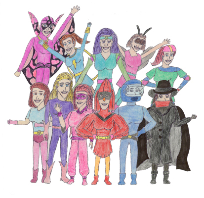 I did this drawing more than four years ago.