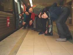 No metro de Lisboa