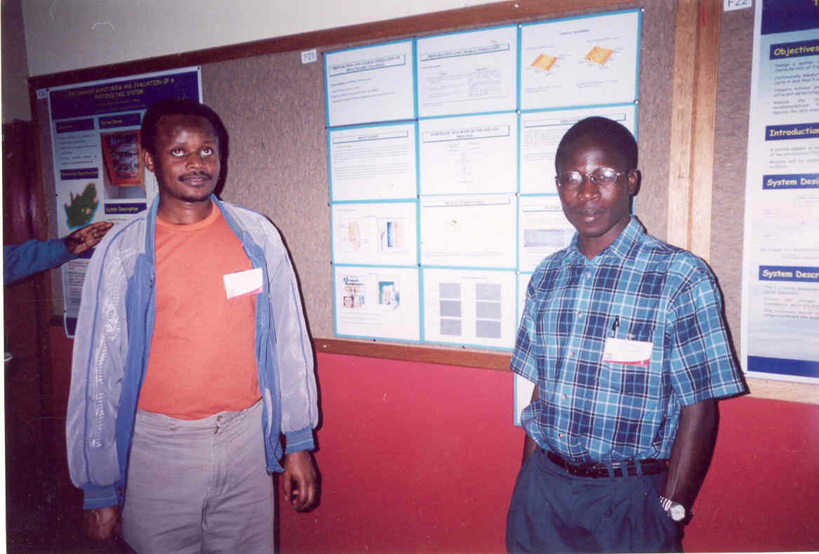 George & Ian at the SAIP conference
