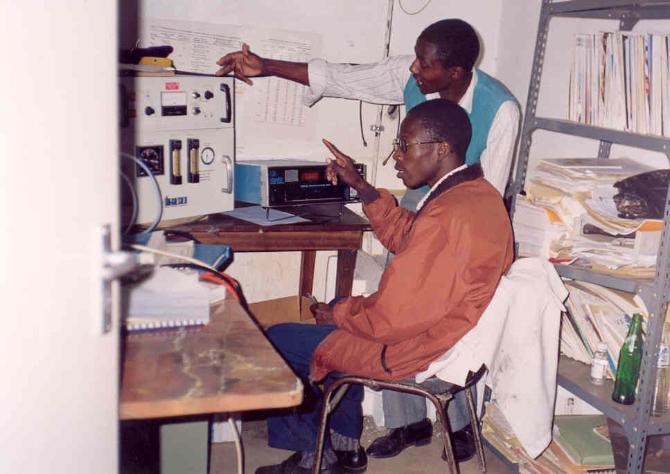 Checking equipments before field research