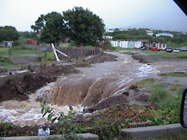 Flooding in Nevis, 2004/2005