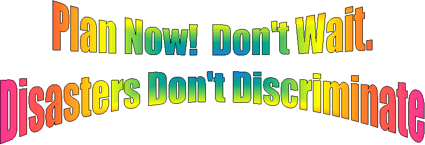 Plan Now! Don't Wait