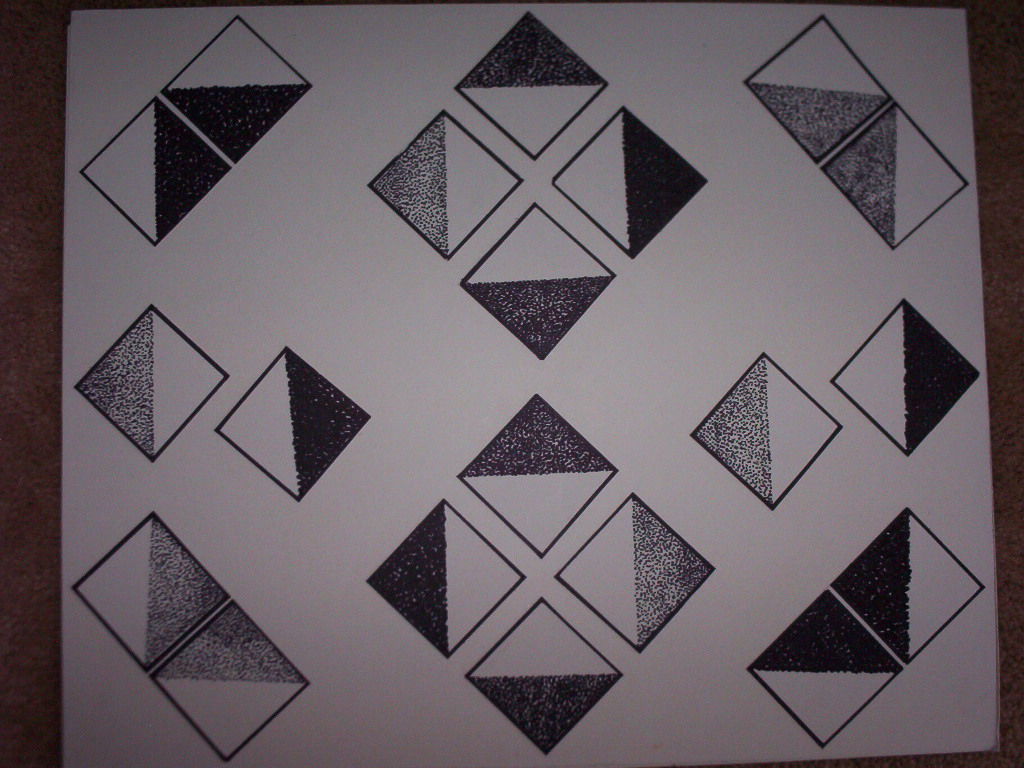 Illusion of Squares