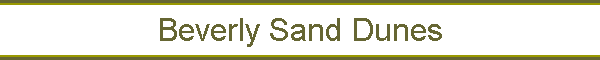 Beverly Sand Dunes
