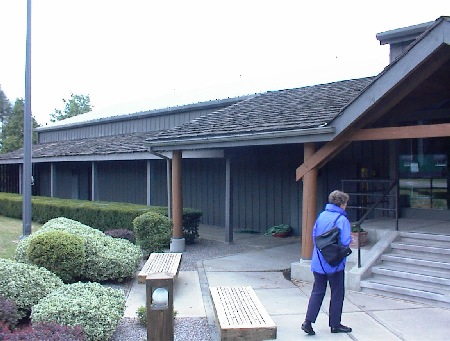 entrance to winery area