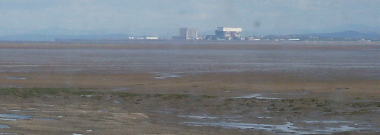Heysham nuclear power station, Morecambe Bay