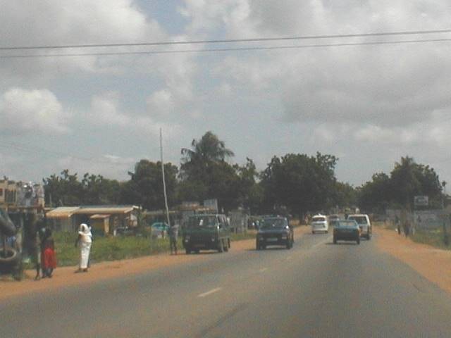 Roadside scene, Accra 