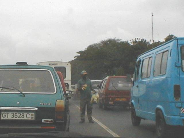 Roadside scene, Accra 