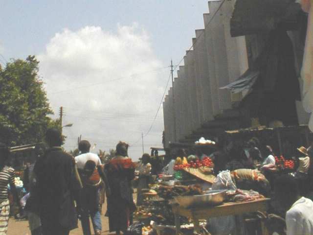 Market scene, Accra 