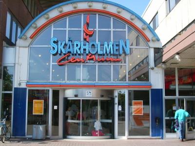 entrance to Skarholmen Centrum