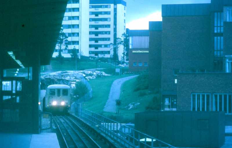 Metro station, Bredang, September 1971
