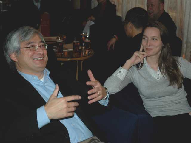 Fanmk Go and Maria Laura di Domenico