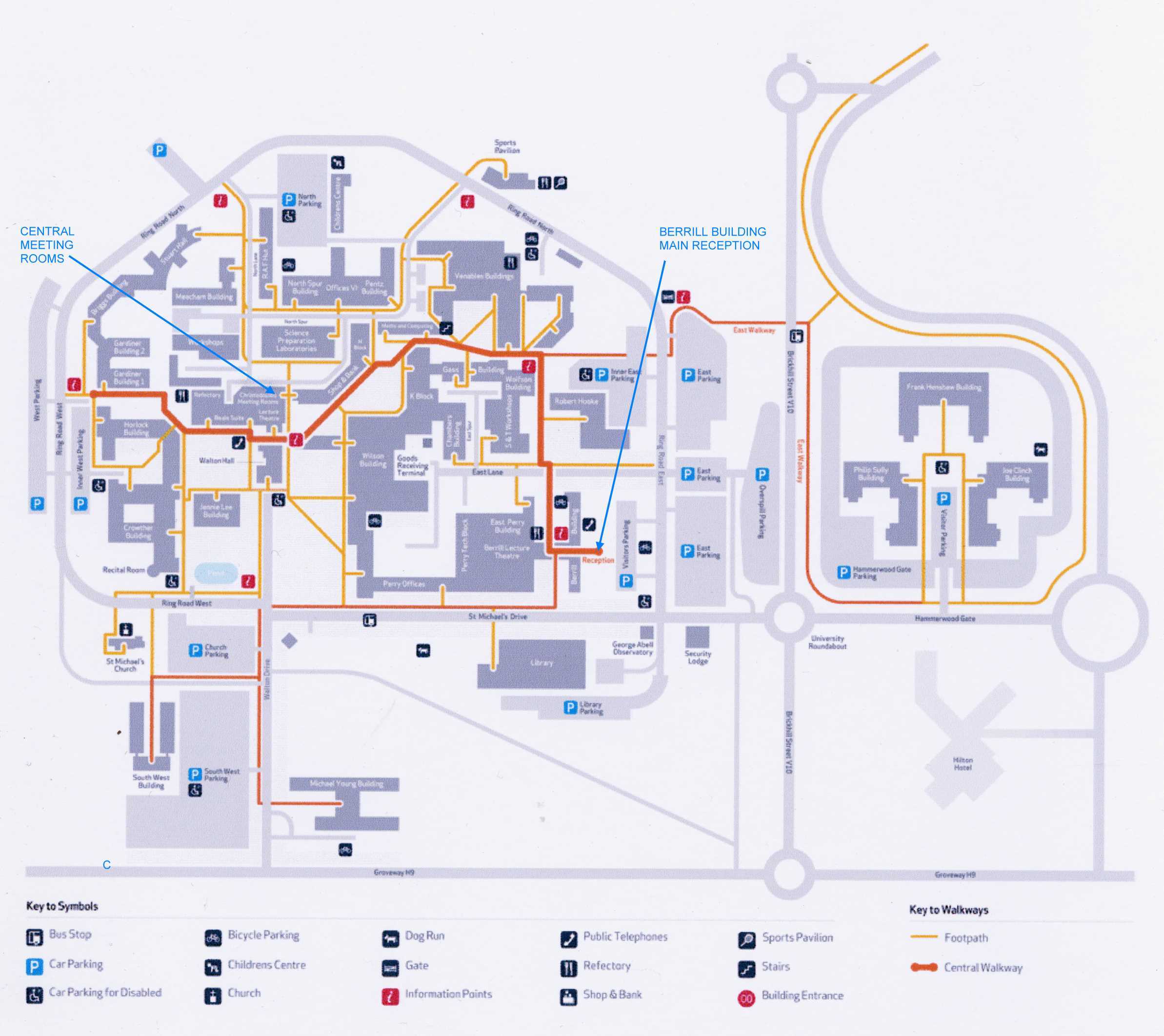 Campus map