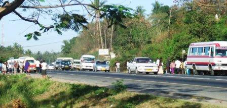 Aftermath of accident