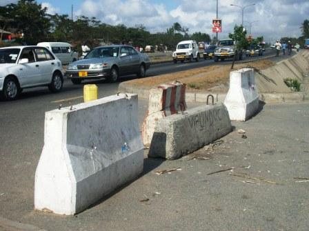 Concrete barriers